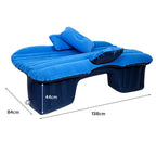 Portable Car Set Inflatable Air Bed Mattress Storage Organiser Handheld Vacuum Cleaner Blue