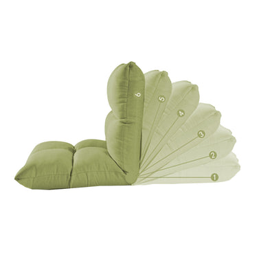 Floor Recliner Lazy Sofa Yellow Green