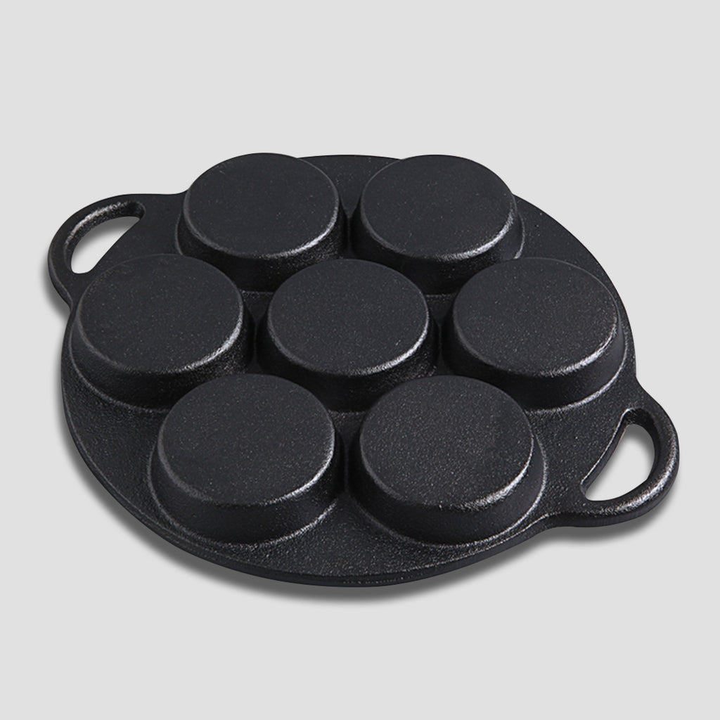 31.5cm Cast Iron Takoyaki Grill Mold