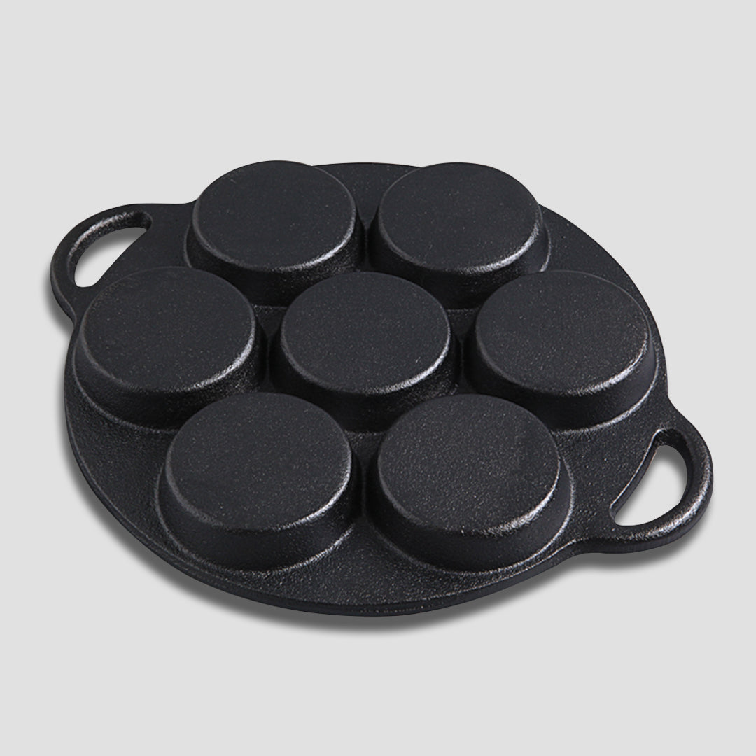 31.5cm Cast Iron Takoyaki Grill Mold