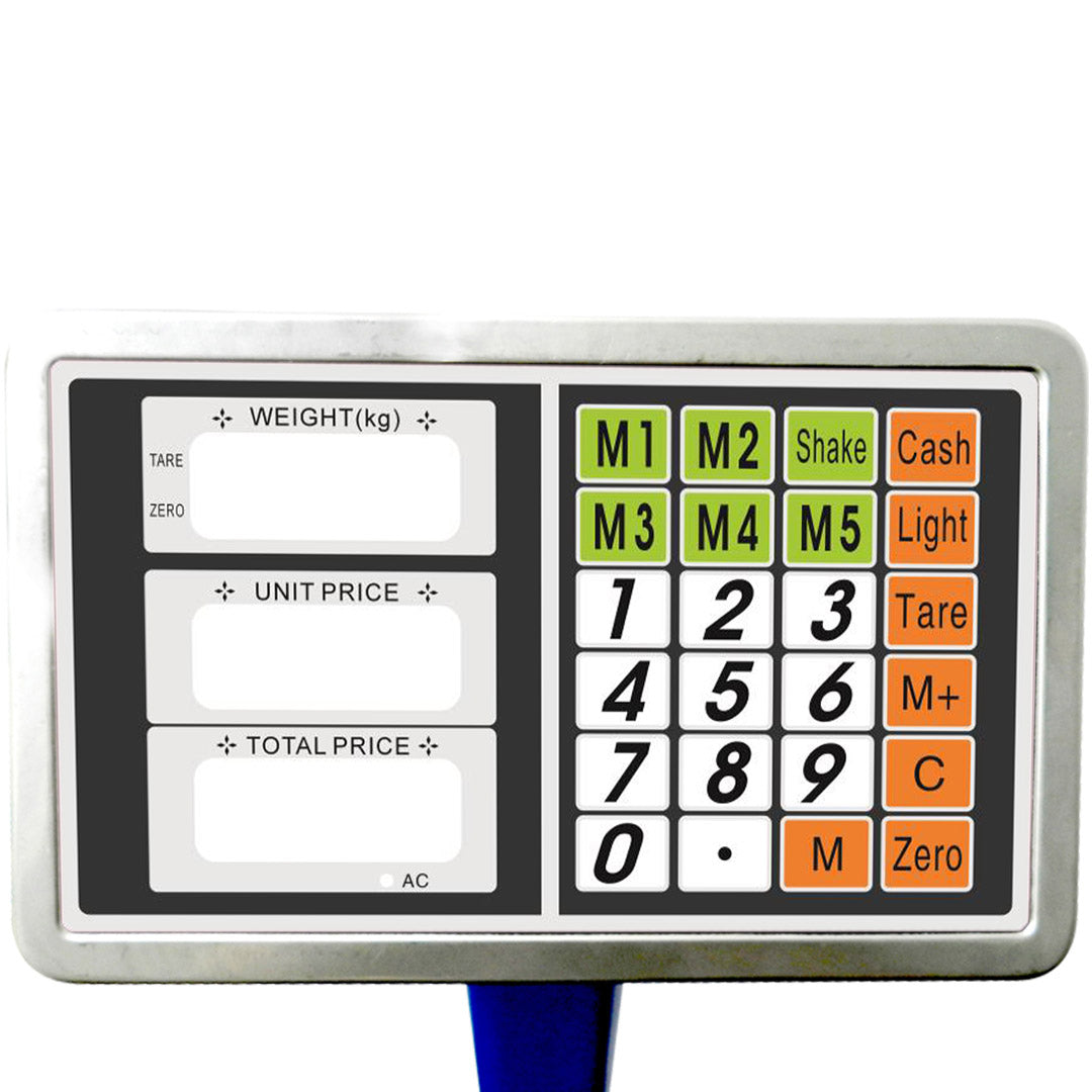 300kg Electronic Platform Scale Blue