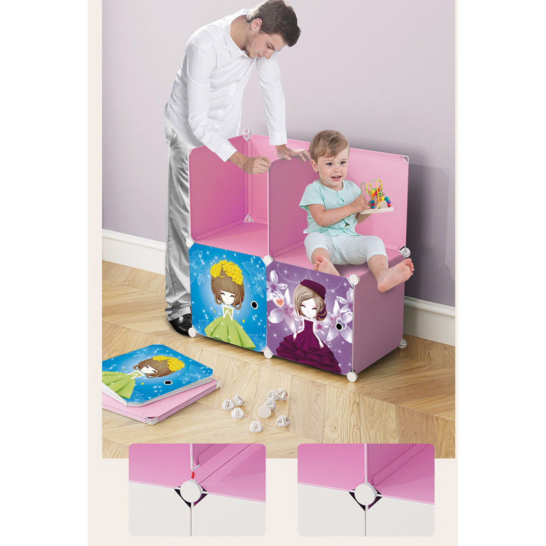 10 Cubes DIY Princess Wardrobe