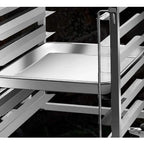 Gastronorm 7 Tier Stainless Steel Trolley Suits 60*40cm Tray with Working Surface