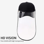 Outdoor Protection Protective Cap HD Shield Adult Black