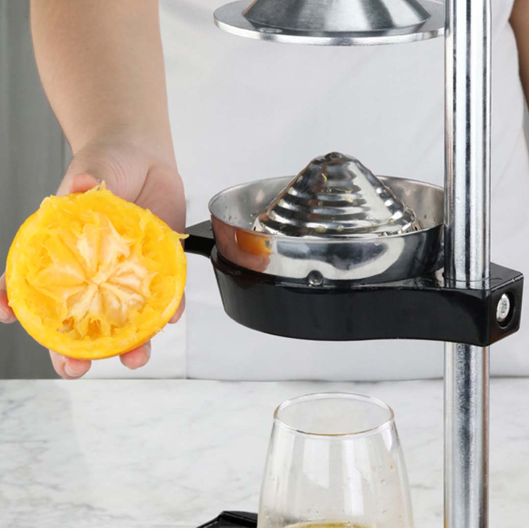 Stainless Steel Manual Juicer Squeezer Black