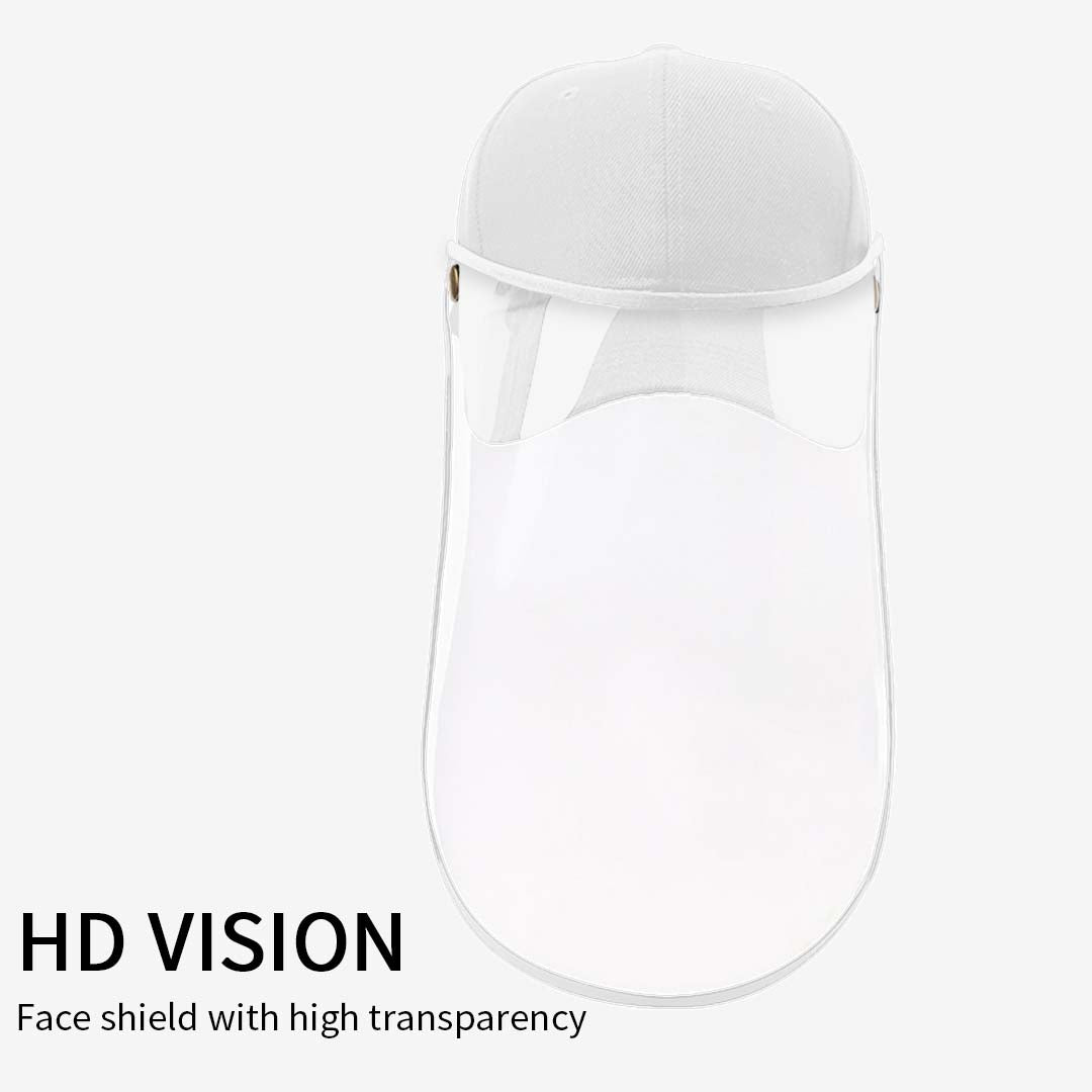 Outdoor Protection Protective Cap HD Shield Adult White