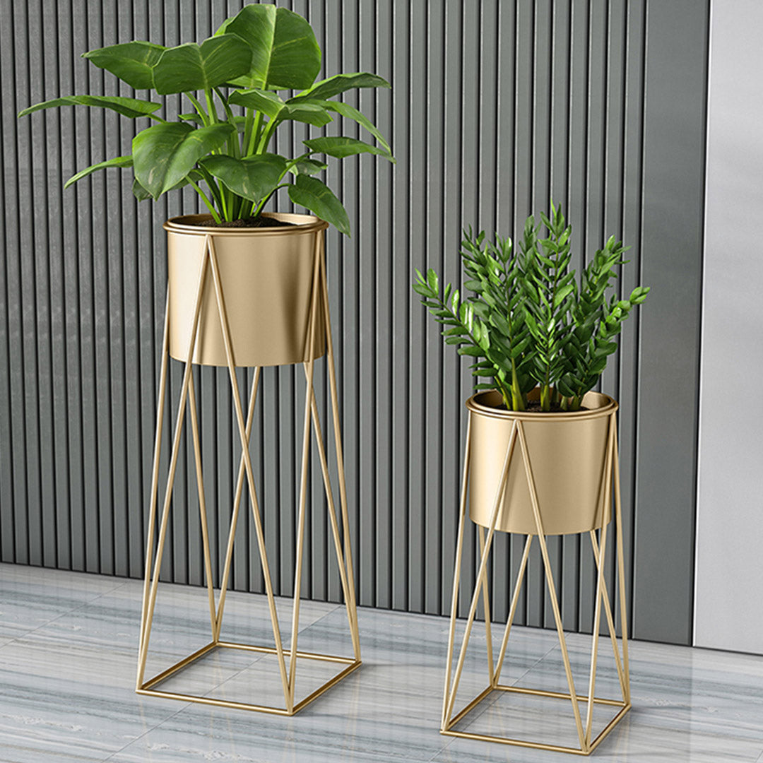 50CM Gold Wire Metal Gold Pot Holder Rack