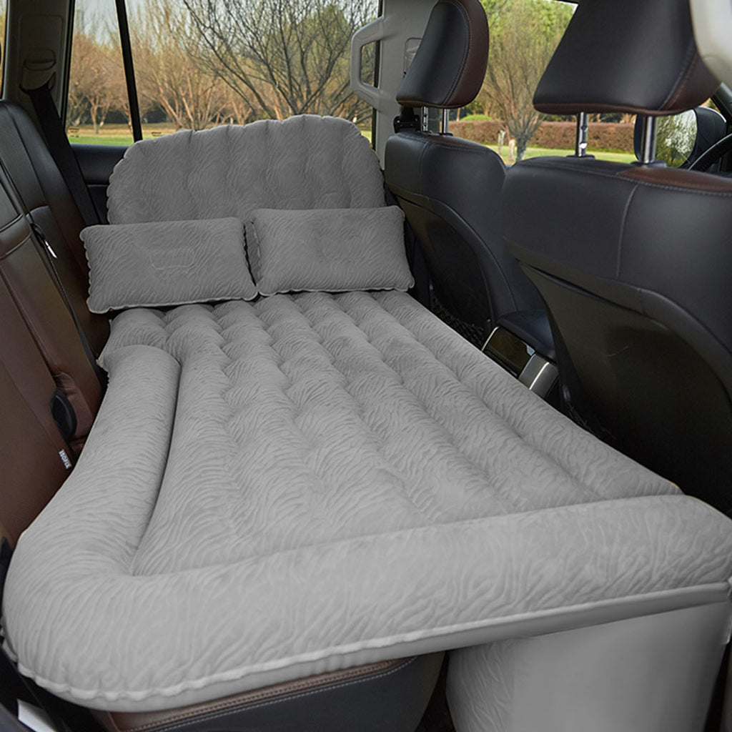 Grey Inflatable Car Boot Mattress