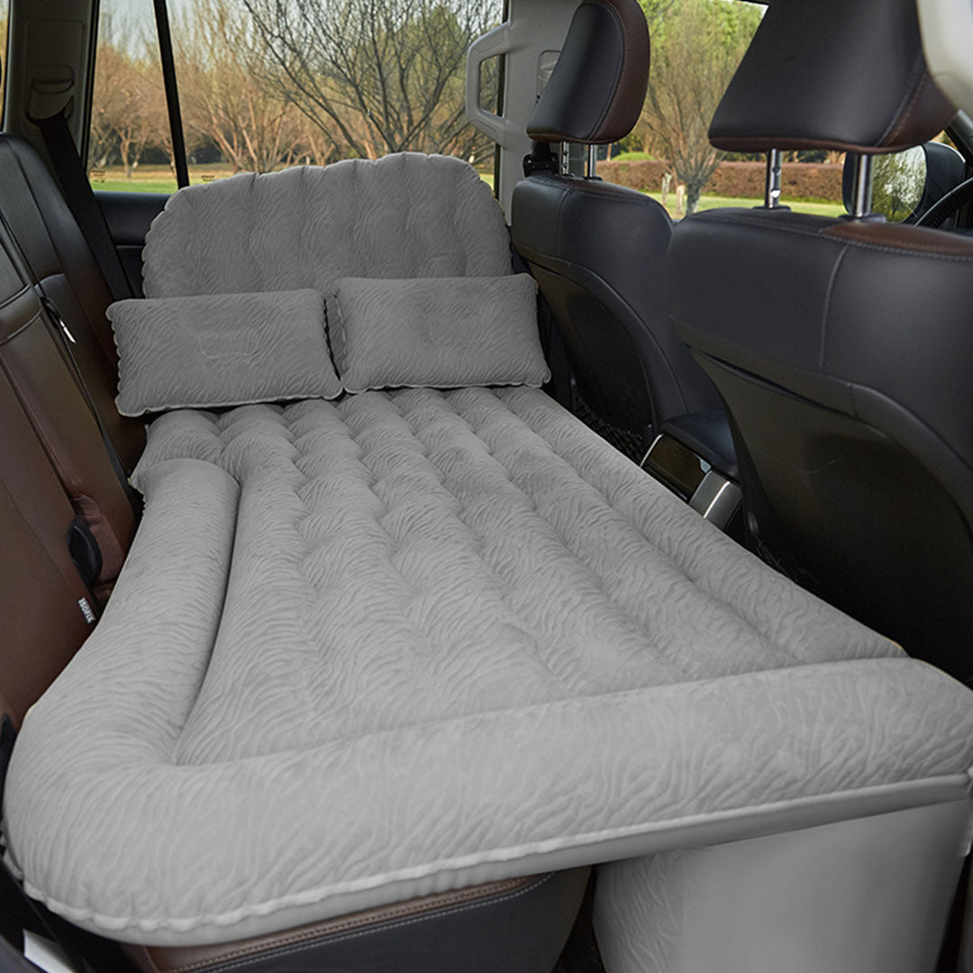 Grey Inflatable Car Boot Mattress