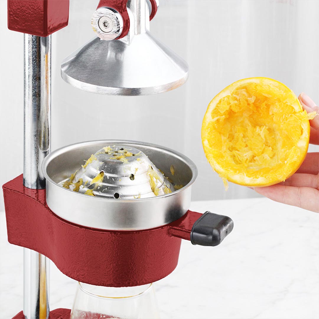 Commercial Manual Juicer Red