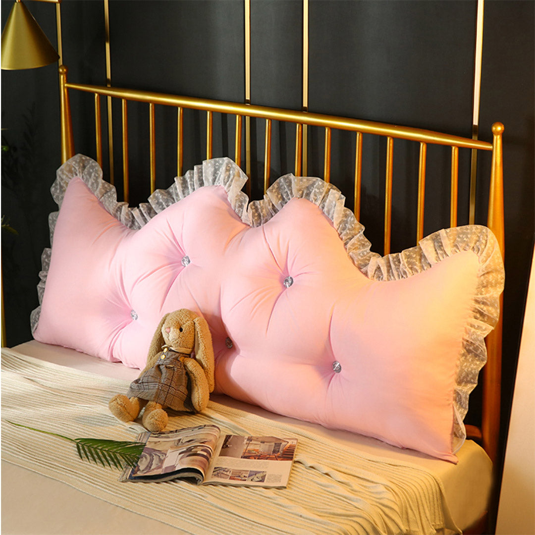 180cm Pink Princess Headboard Pillow
