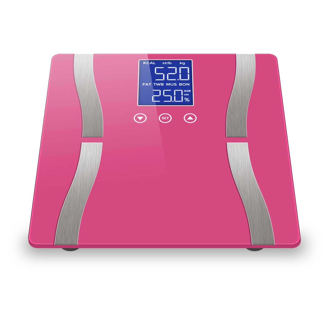 Digital Body Fat Scale Pink