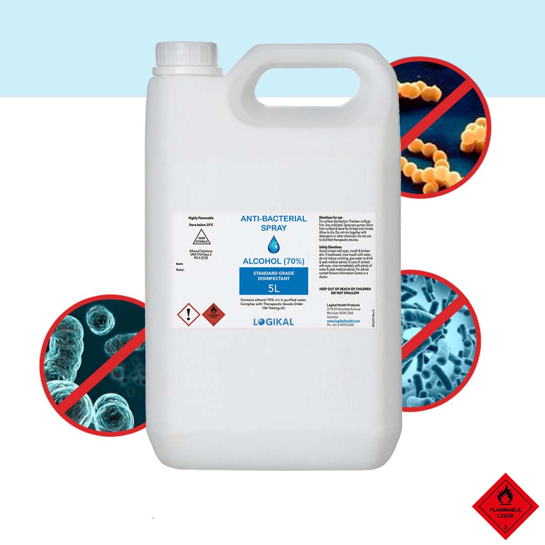 5L Disinfectant Anti-Bacterial Alcohol