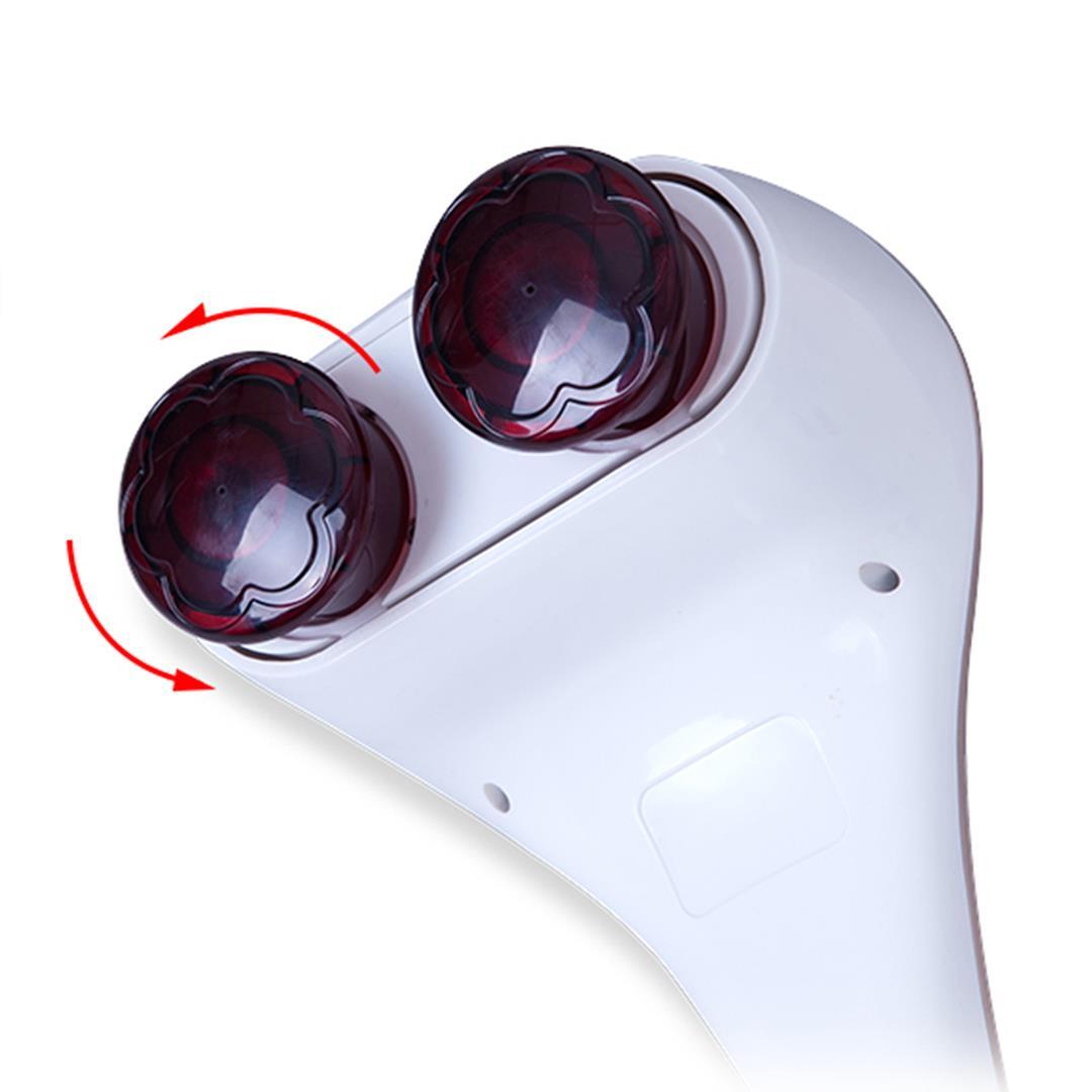 4 Heads Handheld Massager with Soothing Heat