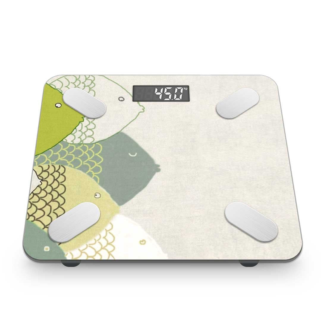 Wireless Bluetooth Digital Body Fat Scale Fish