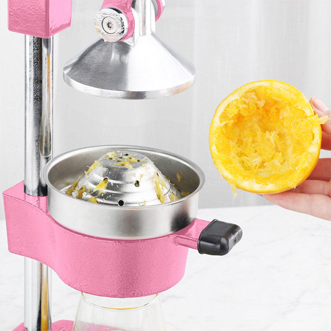 Commercial Manual Juicer Pink