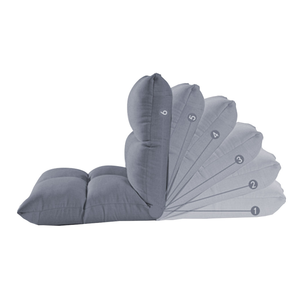Floor Recliner Lazy Sofa Grey