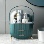29cm Green Countertop Cosmetic Storage