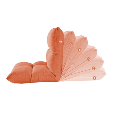 Floor Recliner Lazy Sofa Orange