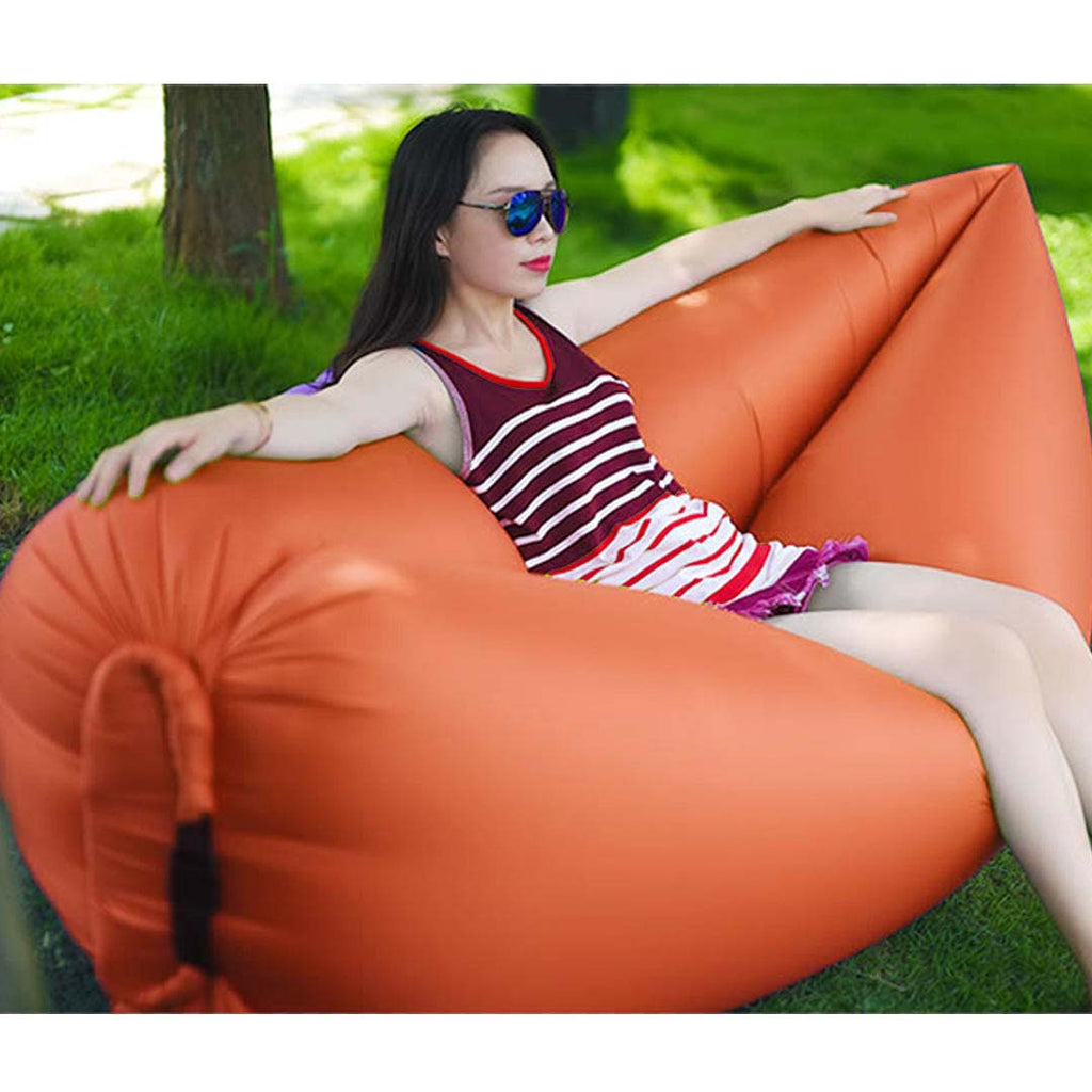 Inflatable Air Sofa Orange