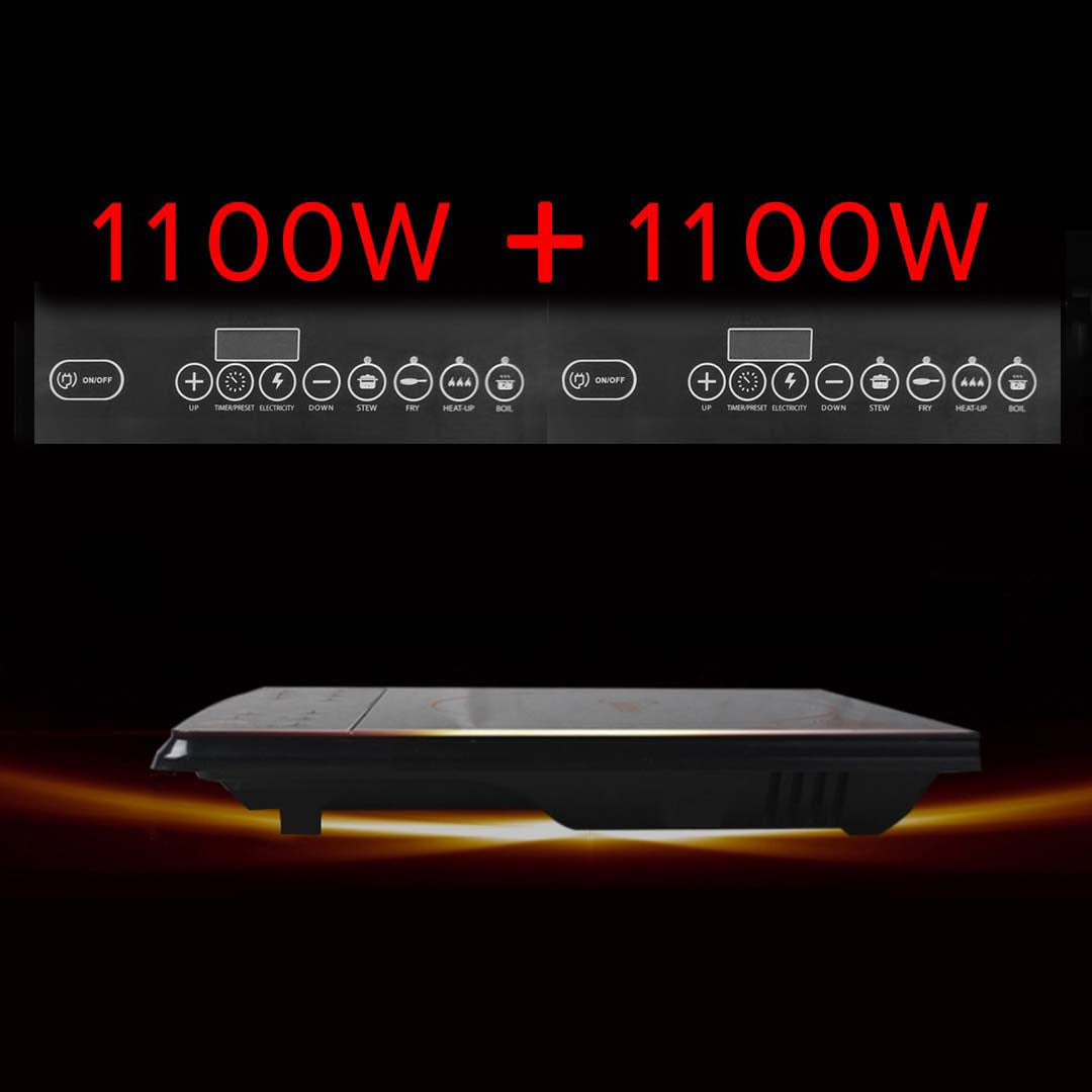 Electric Smart Induction Double Cooktop