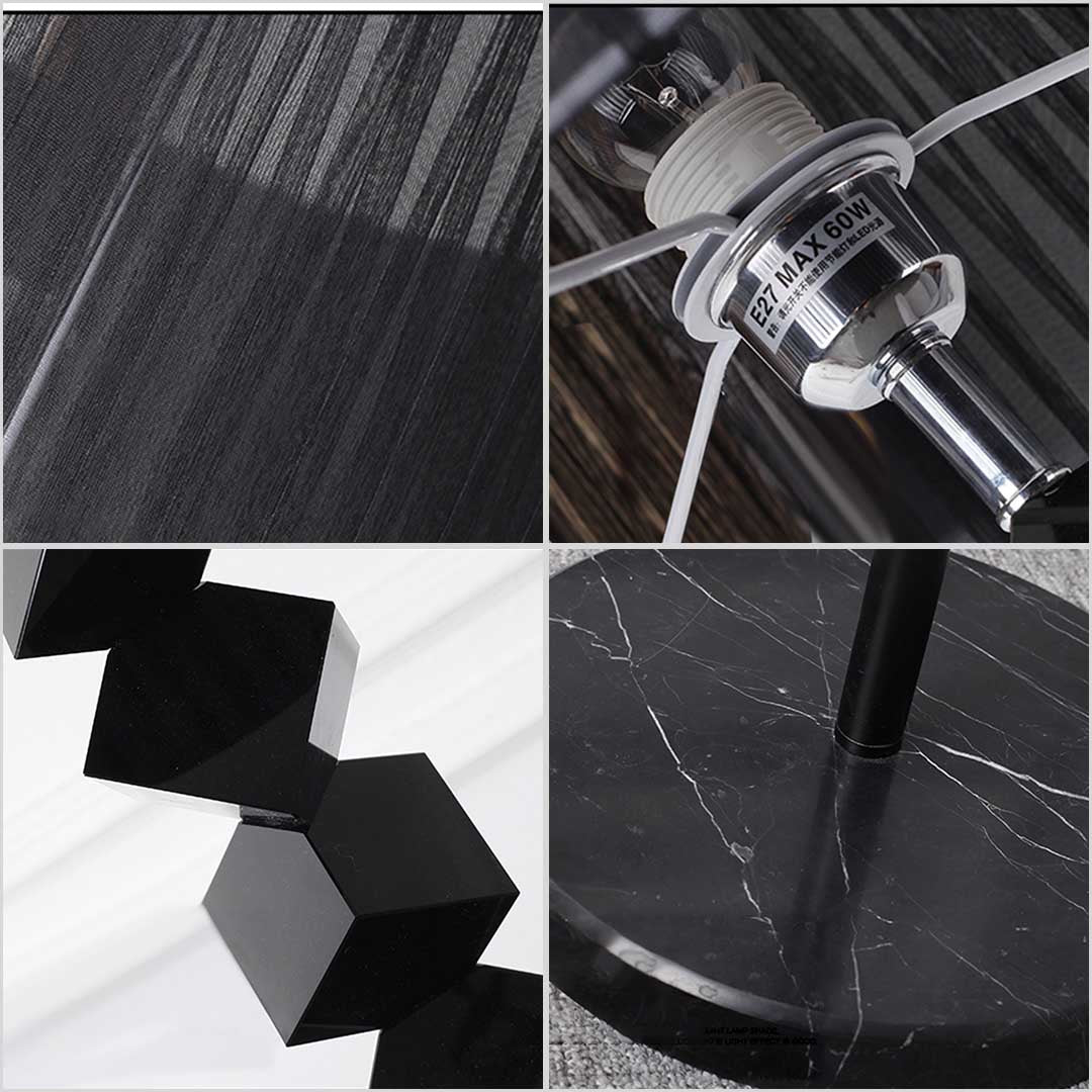 Floor Lamp with Dark Shade
