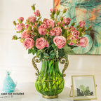 10 Bunch Artificial Rose 6 Heads Pink