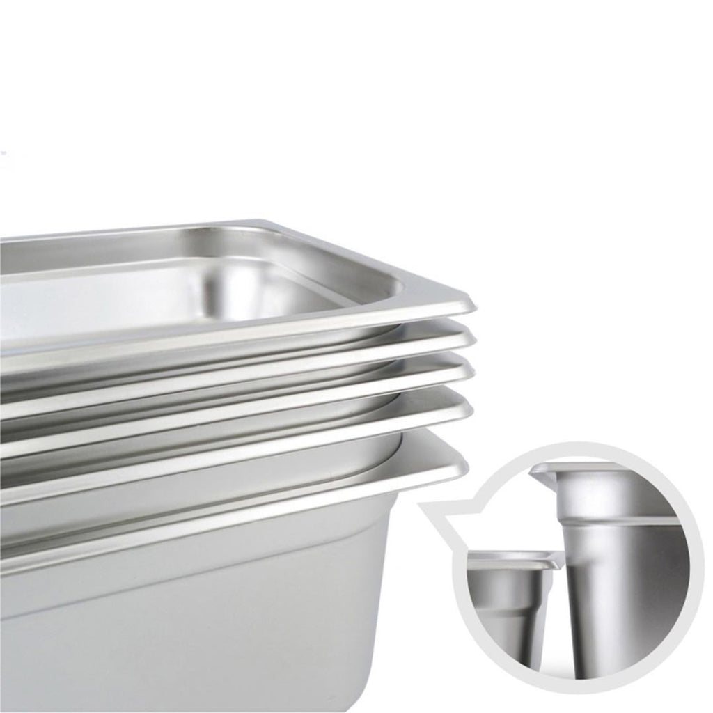 Gastronorm GN Pan Full Size 1/3 GN Pan 10cm Deep