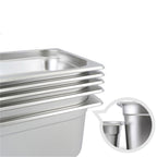 Gastronorm GN Pan Full Size 1/3 GN Pan 10cm Deep