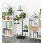 Black U Shaped Plant Stand