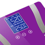 Digital Body Fat Scale Purple