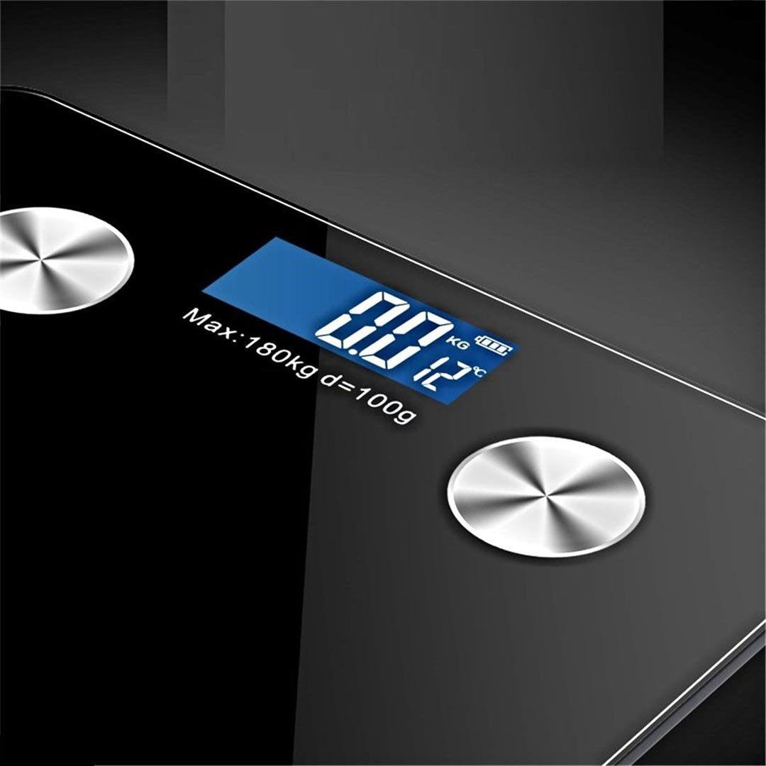 Wireless Bluetooth Digital Body Fat Scale White
