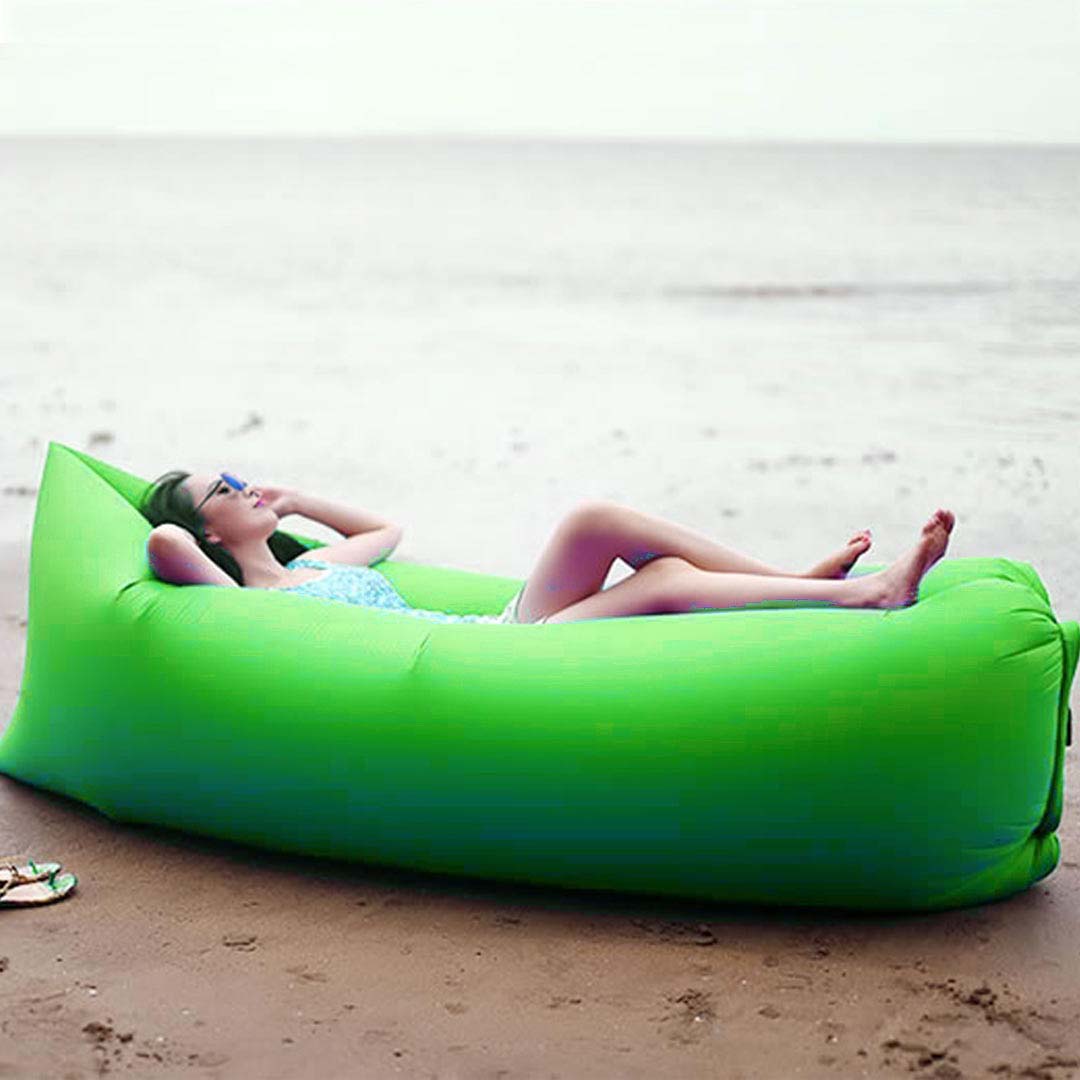 Inflatable Air Sofa Green