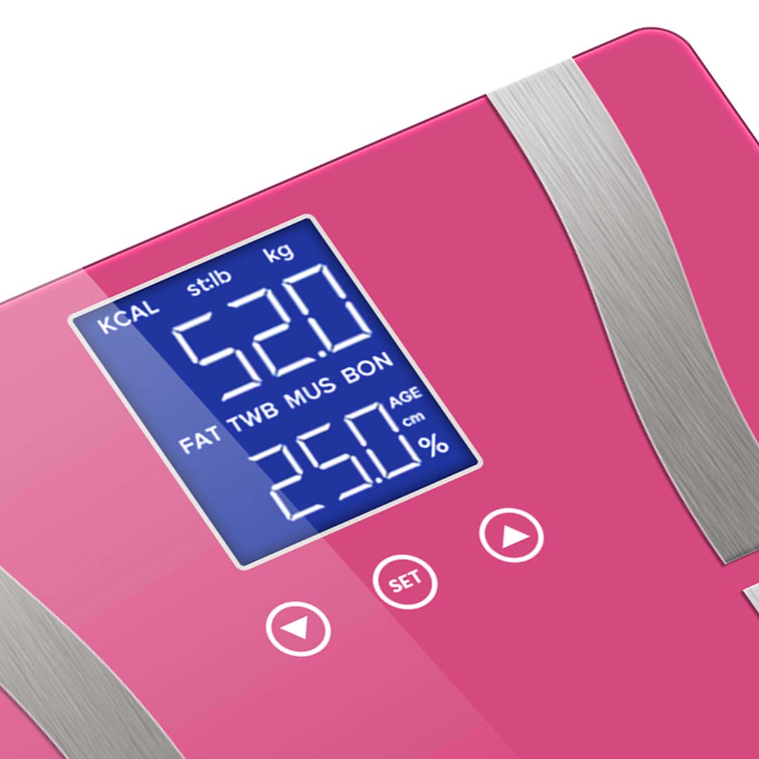 Digital Body Fat Scale Pink