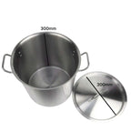 21L Top Grade 18/10 Stainless Steel Stockpot No Lid