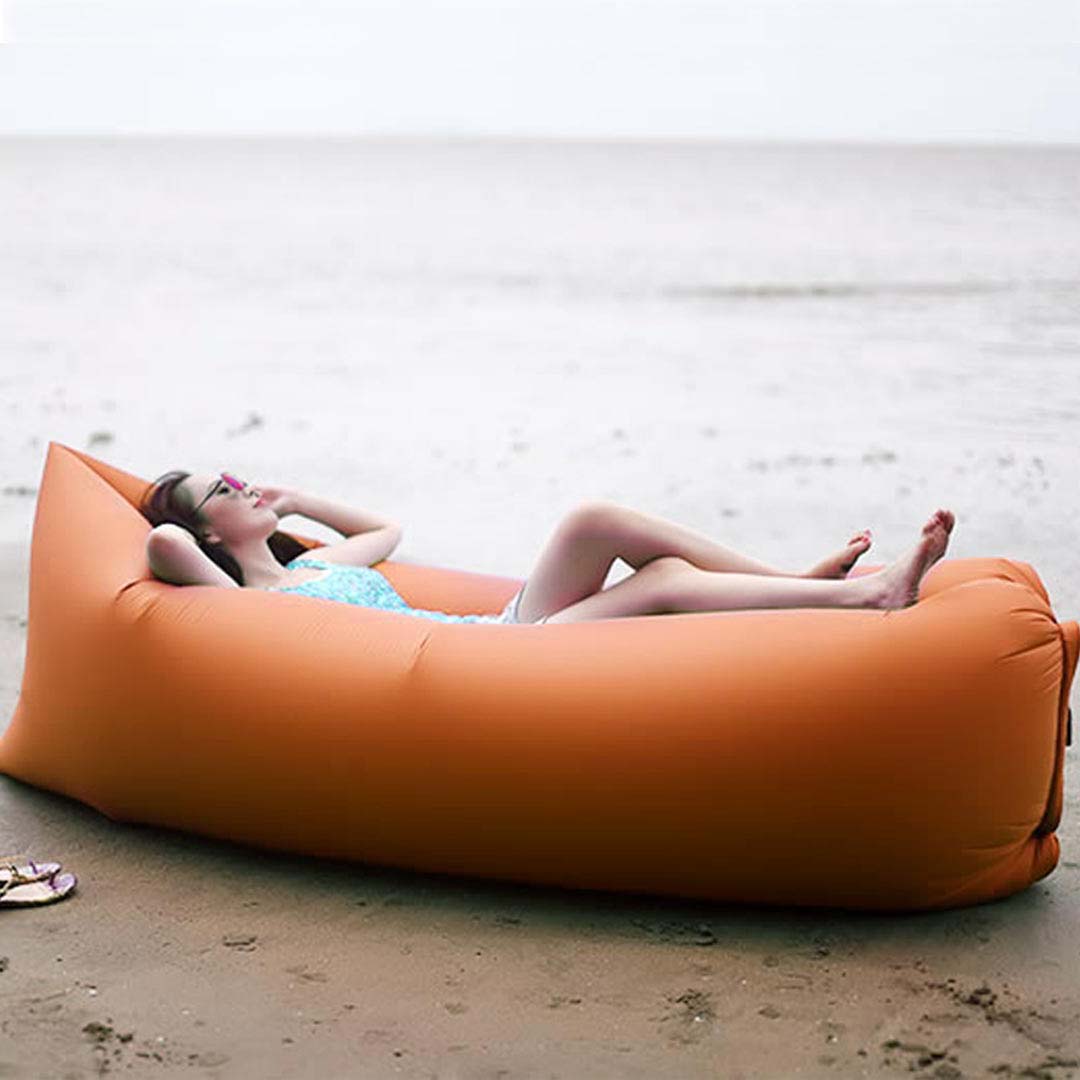 Inflatable Air Sofa Orange