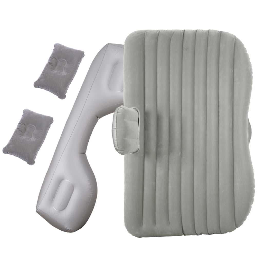 Grey Stripe Inflatable Car Mattress