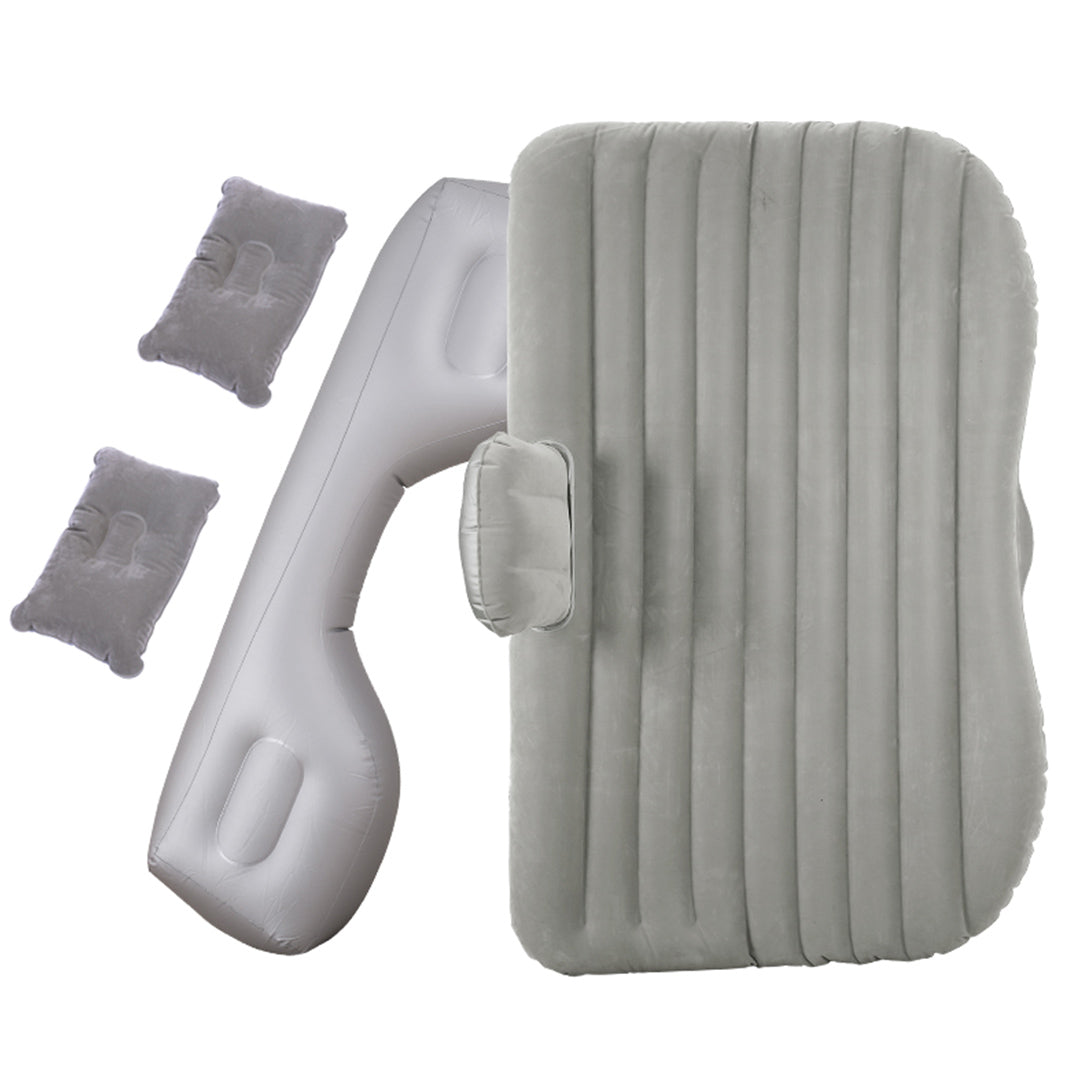 Grey Stripe Inflatable Car Mattress