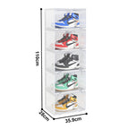 5 Tier Transparent Shoe Organiser