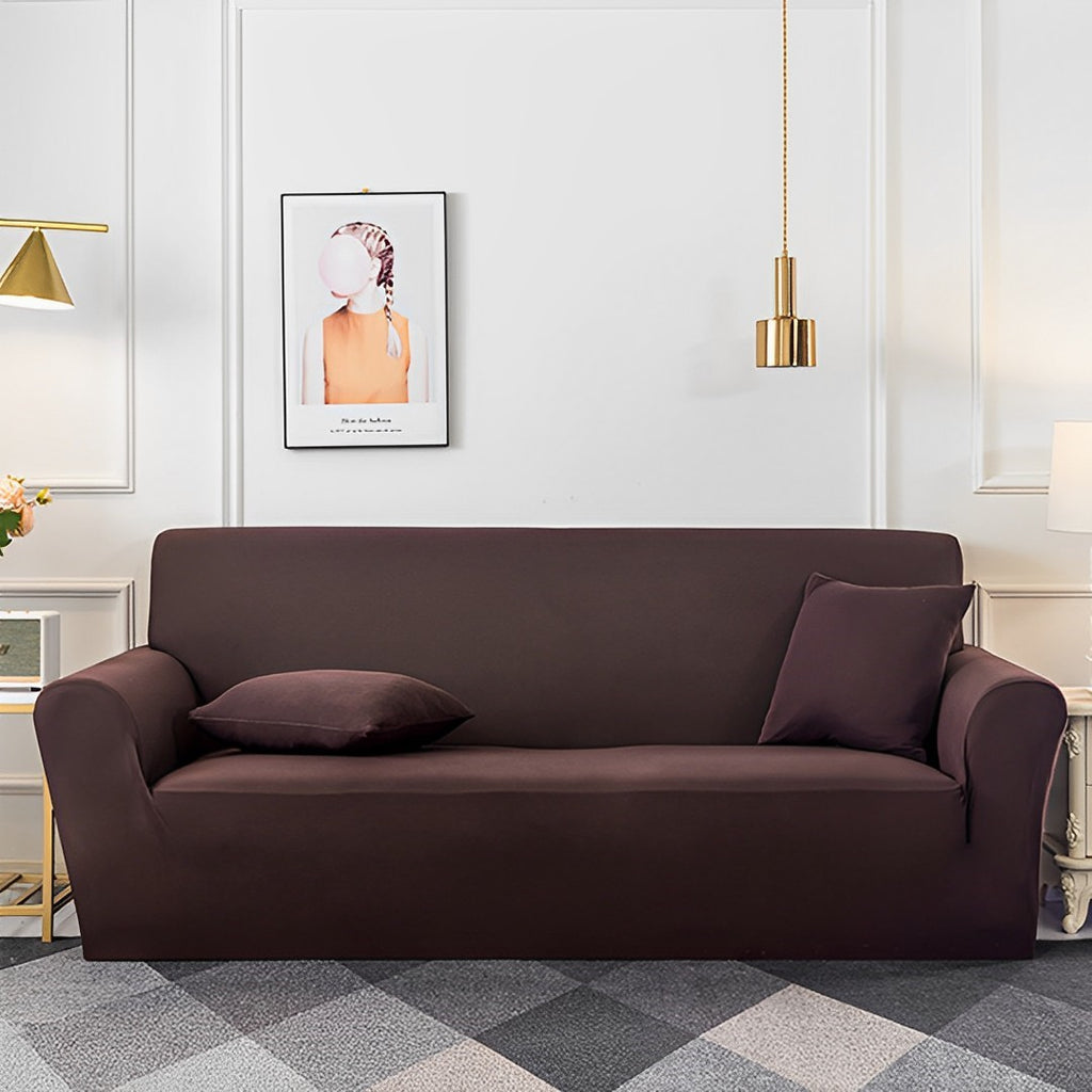 High Stretch 1-Seater Coffee Sofa Slipcover