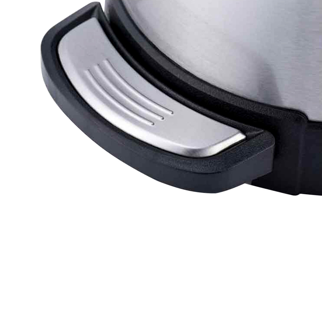 Foot Pedal Stainless Steel Trash Bin 10L