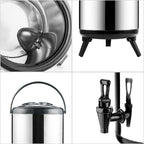 SOGA 10L Portable Insulated Cold/Heat Dispenser