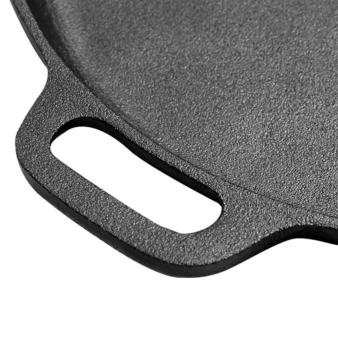 SOGA Smart Induction Cooktop and 30cm Cast Iron Frying Pan Sizzle Platter