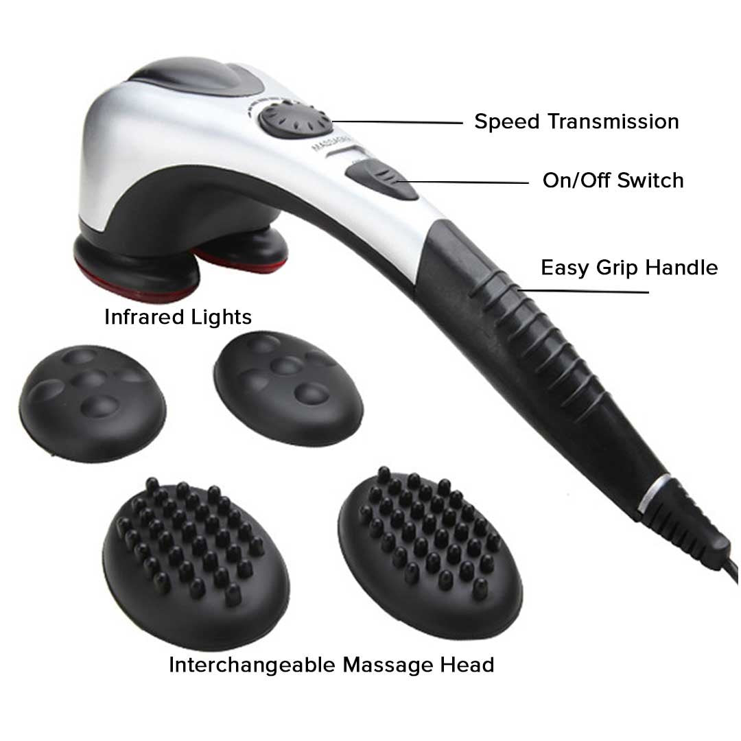 Deluxe Handheld Percussion Full Body Massager