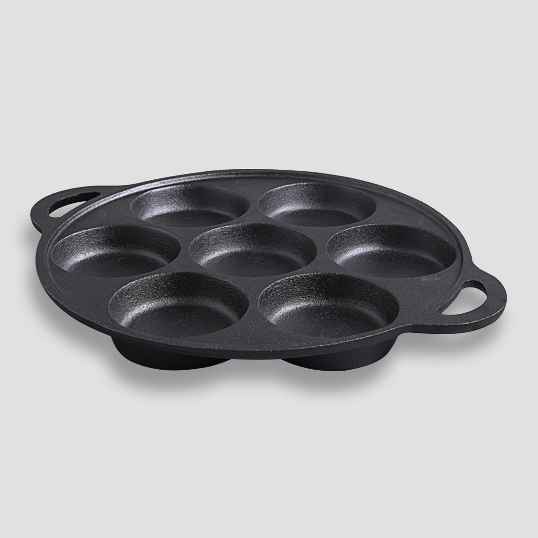 31.5cm Cast Iron Takoyaki Grill Mold