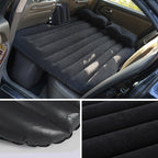 Portable Inflatable Car Mattress Air Bed Orange