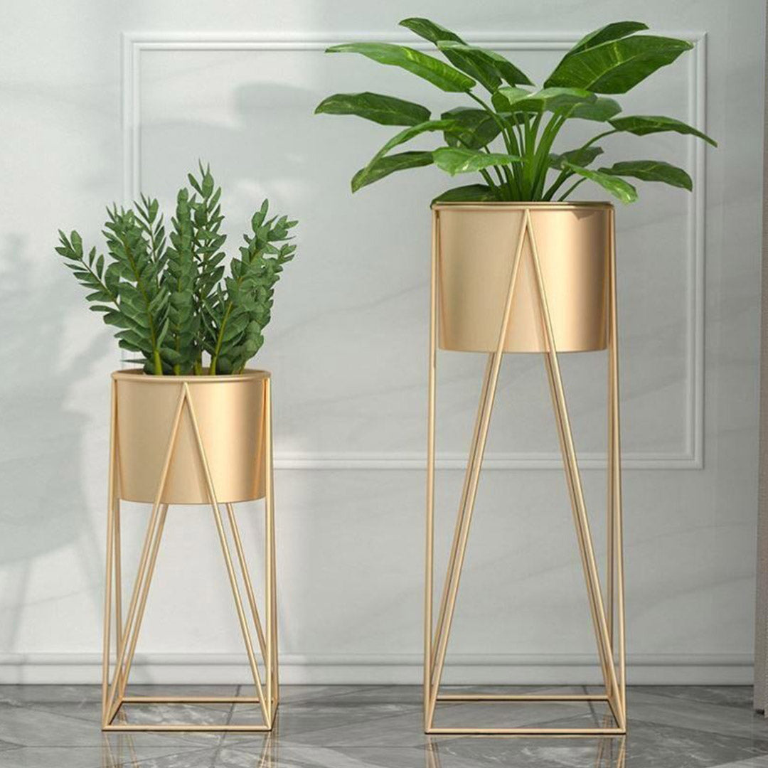 50CM Gold Wire Metal Gold Pot Holder Rack