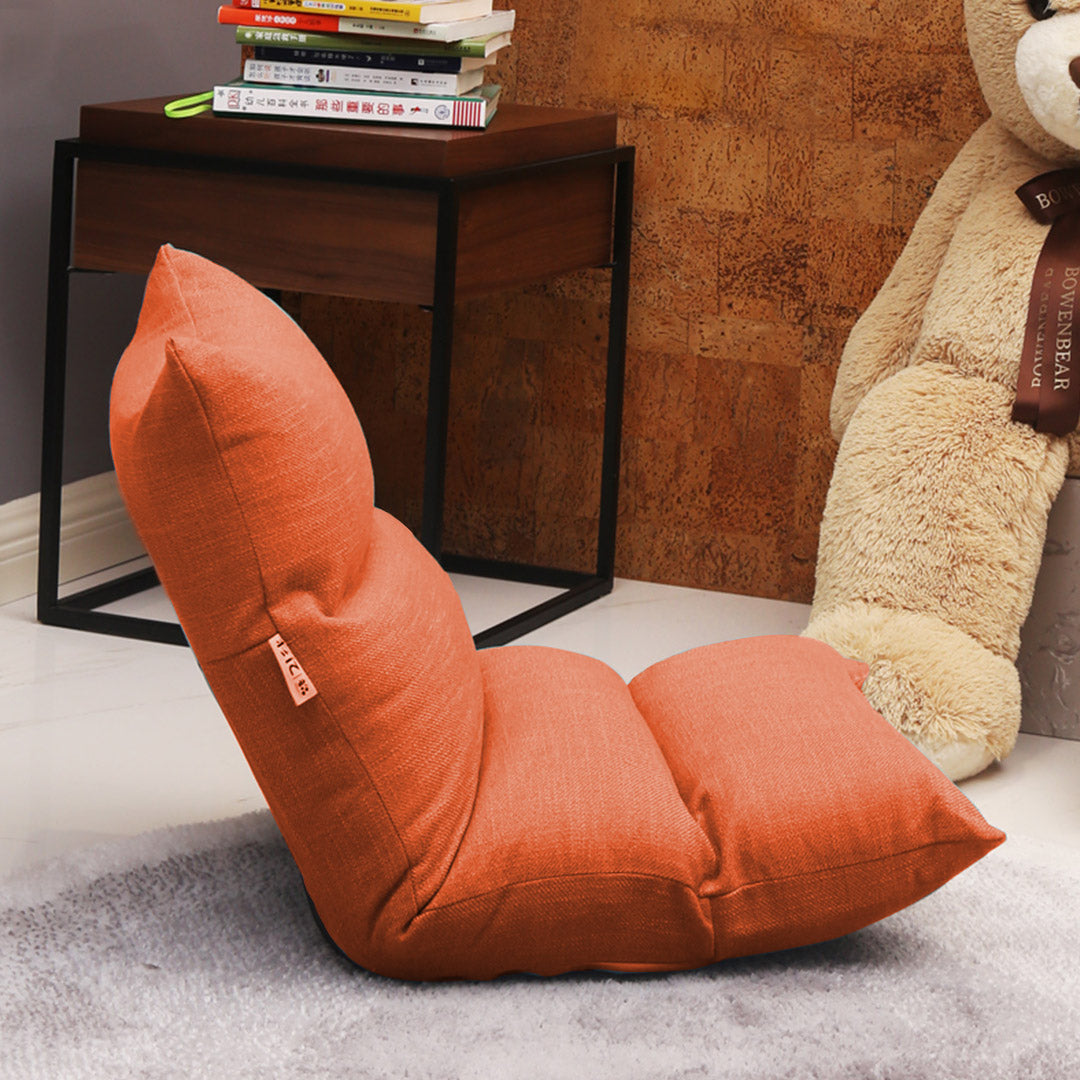 Floor Recliner Lazy Sofa Orange