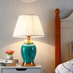 Ceramic Table Lamp Green