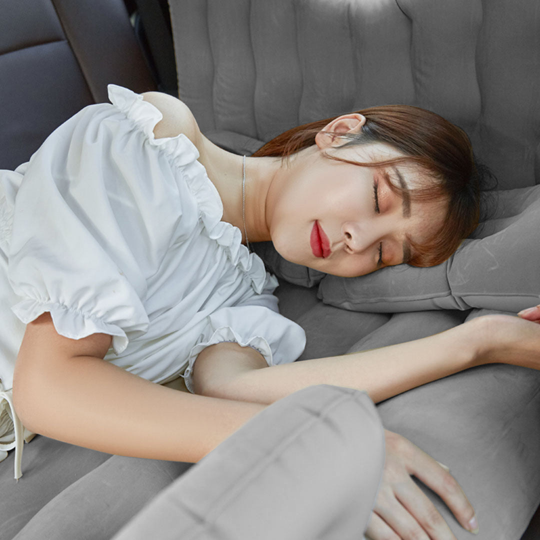 Grey Inflatable Car Boot Mattress